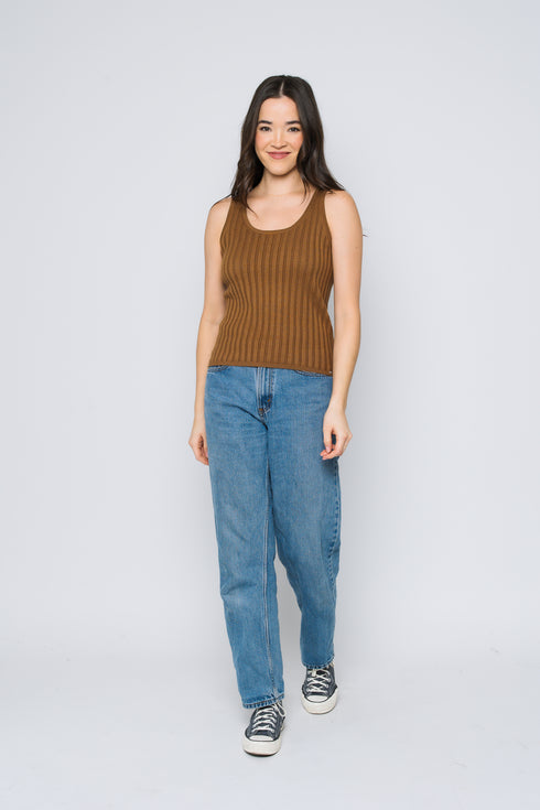 Jasmine-Pointelle Tank